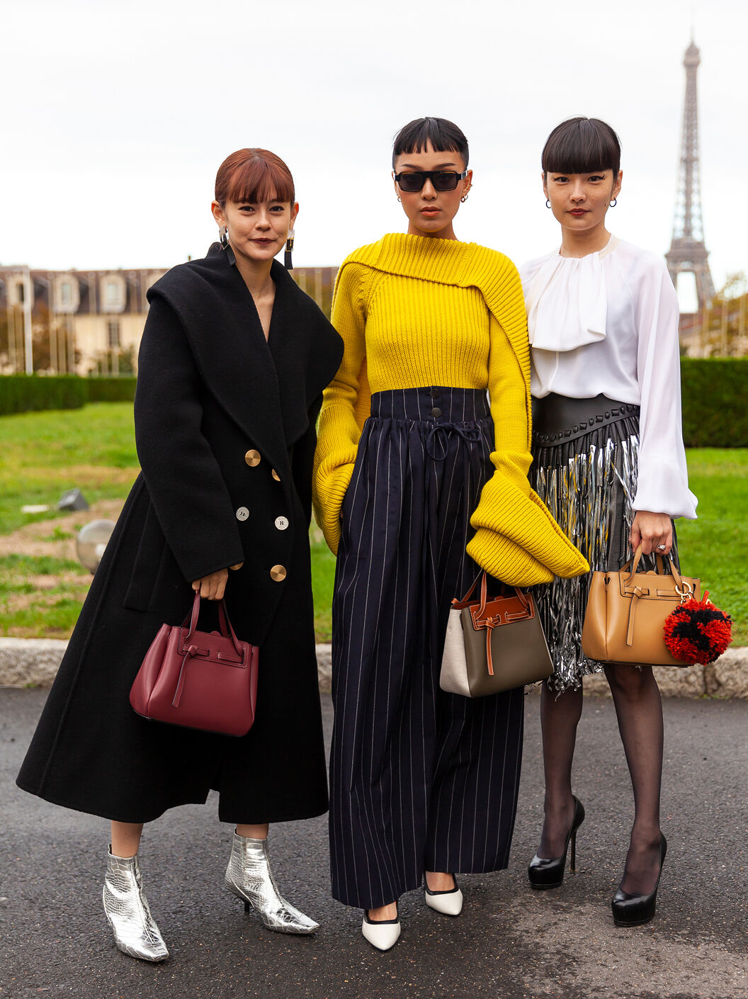 Loewe bag street style top